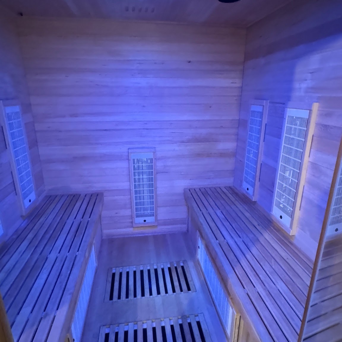 Intérieur du sauna